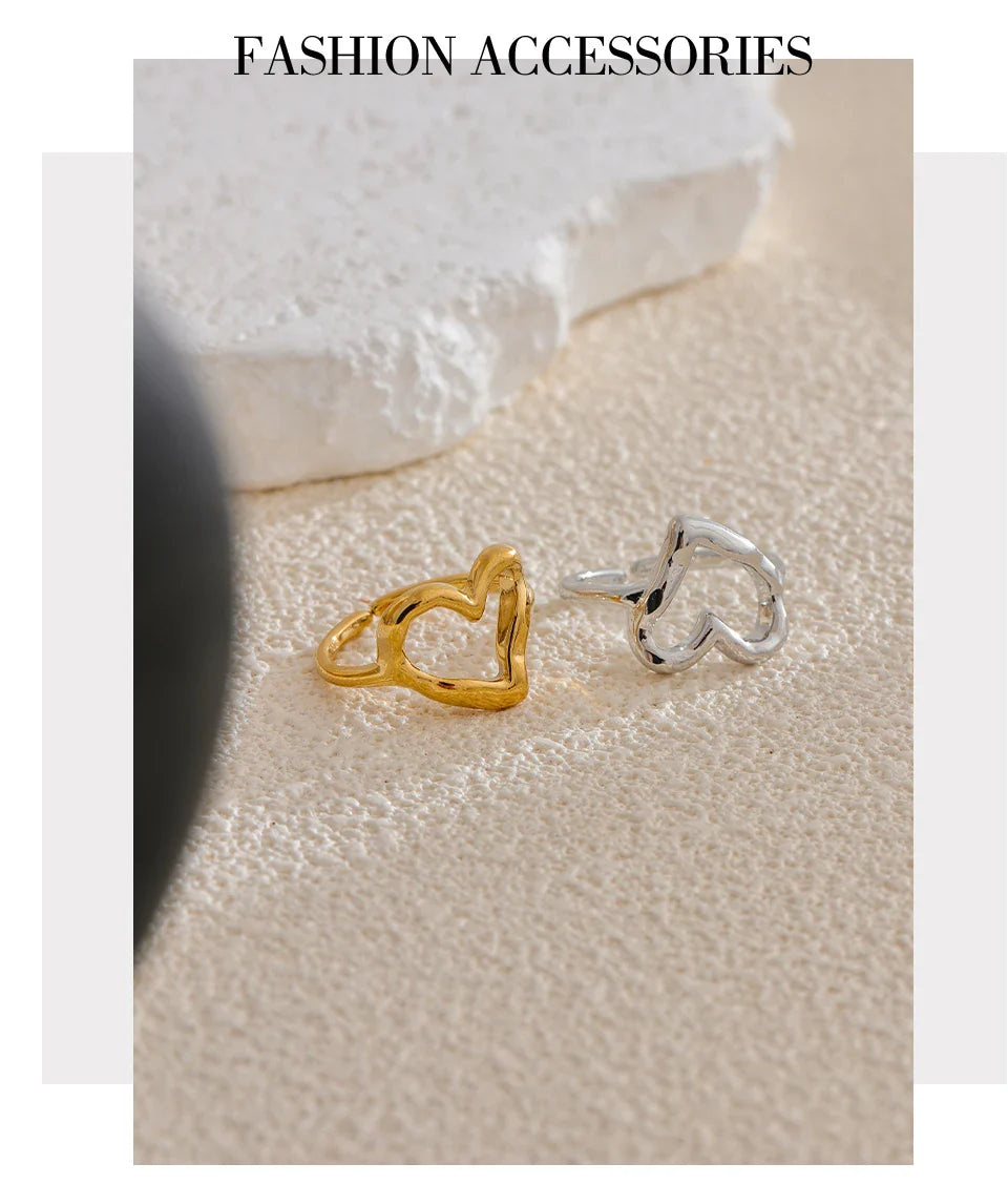 Gold Heart Ring