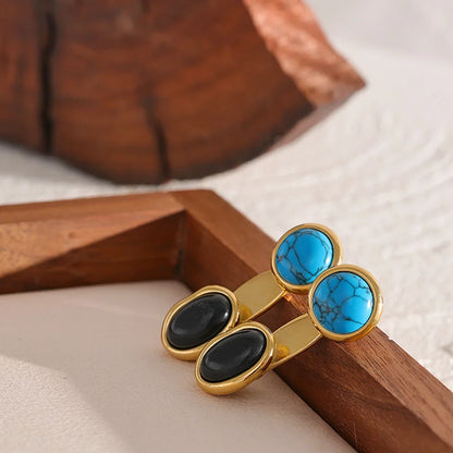 Tiger eye earrings