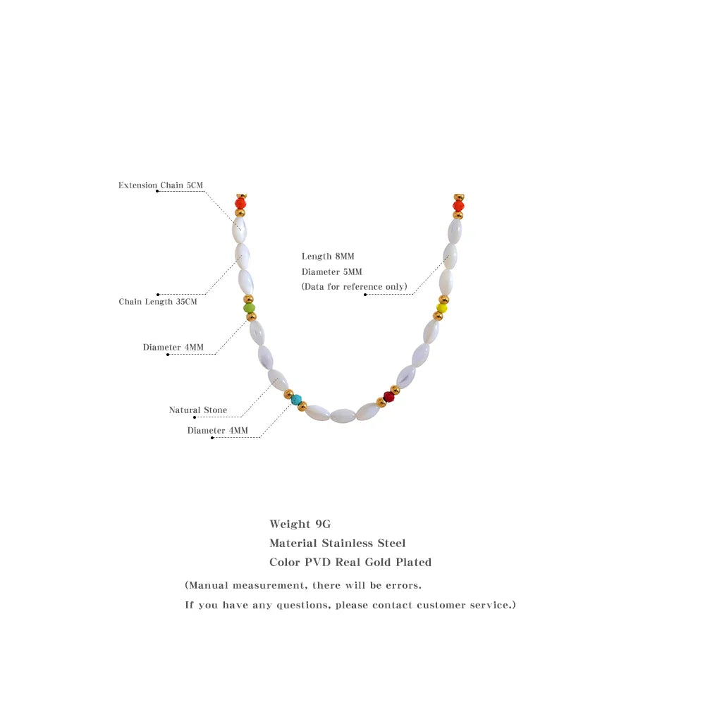 Beaded Choker Necklace