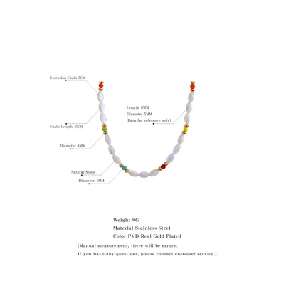 Beaded Choker Necklace