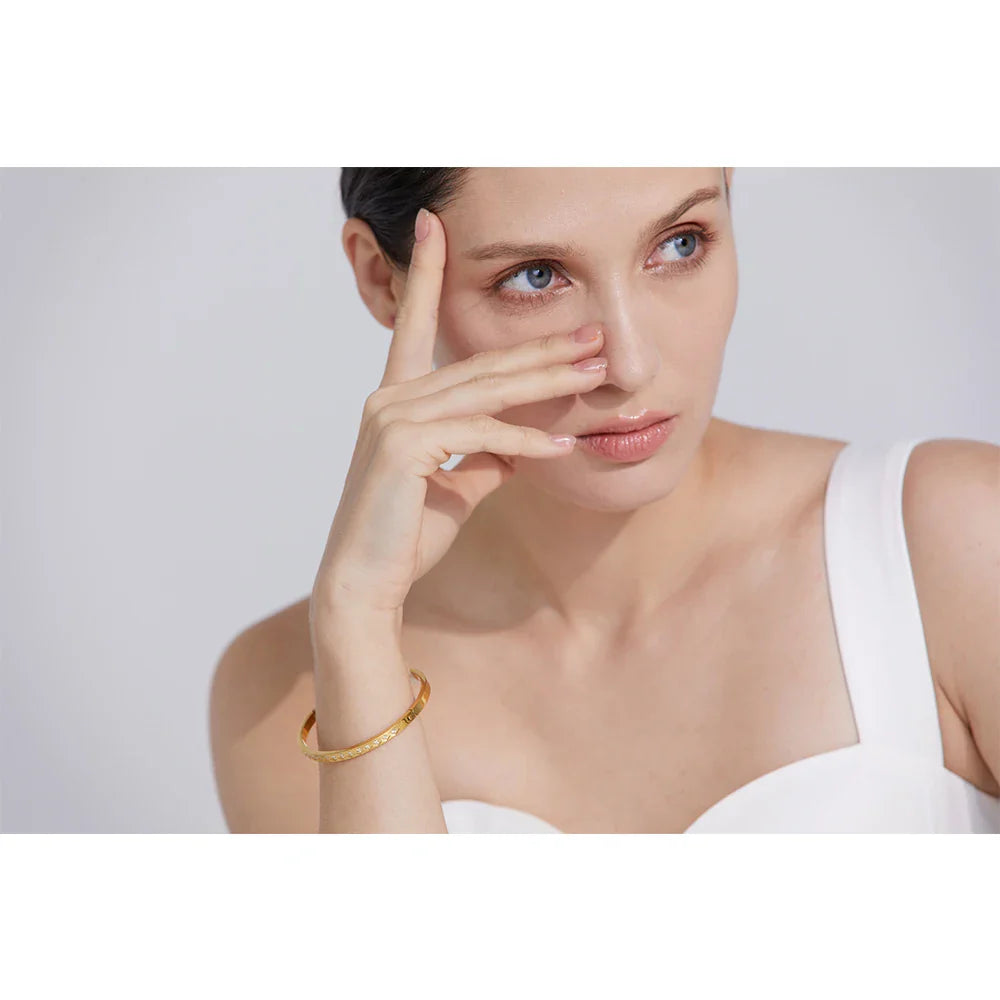 Gold Bangle Bracelet