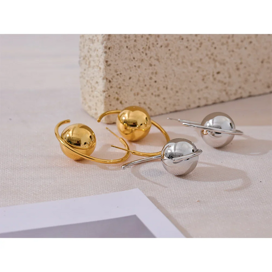 Captive Ball Earrings