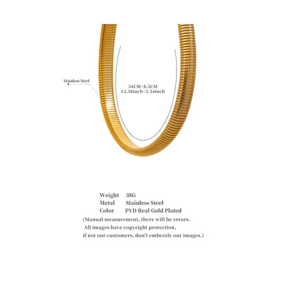 Gold Collar Necklace