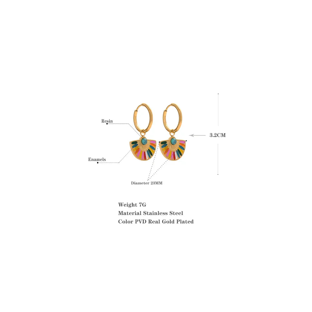 Rainbow Earrings