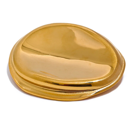 Minimalist Round Brooch