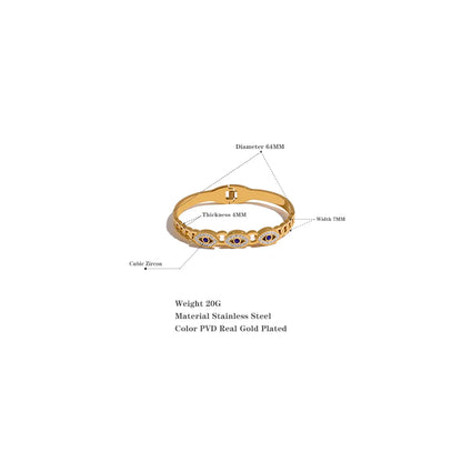 Blue Evil Eye Bracelet