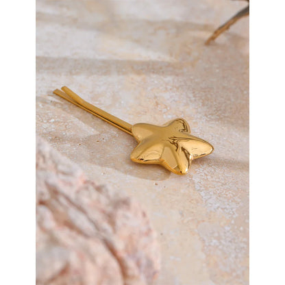 Star Stainless Steel Hair Clip