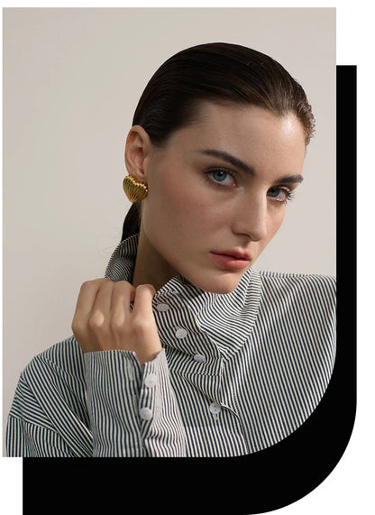 Heart Stud Earrings