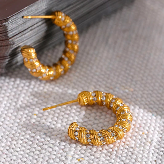 Half Hoop Earrings