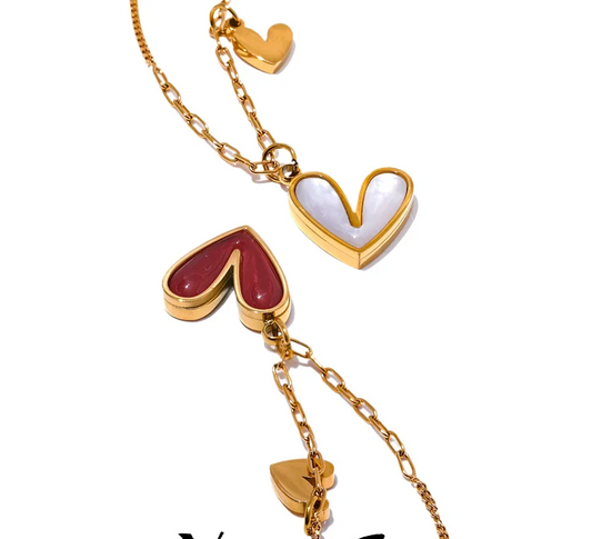 Red Heart Necklace