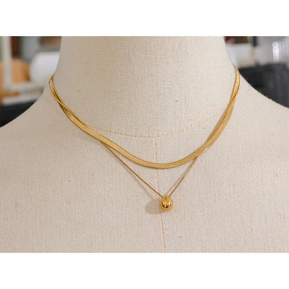 Layered Pendant Necklace