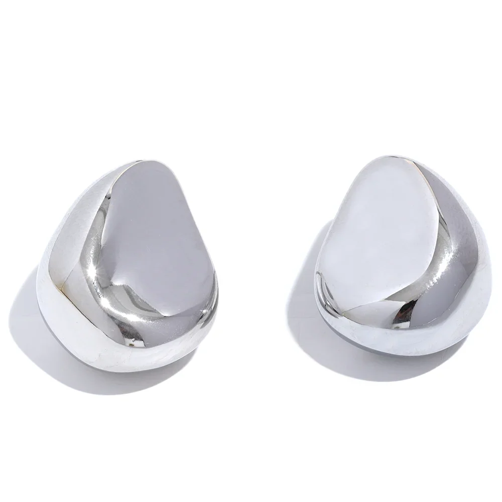 Geometric Hollow Stud Earrings