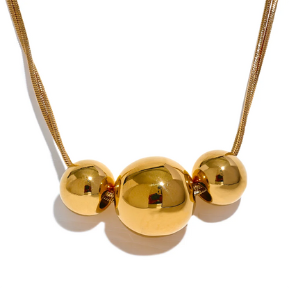 Round Bead Chain Necklace