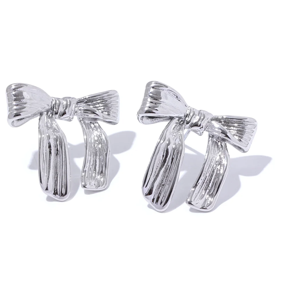 Bow Knot Stud Earrings