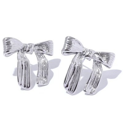 Bow Knot Stud Earrings