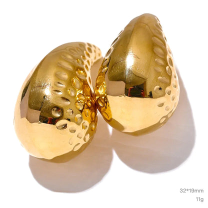Water Drop Fashion Hollow Stud Earrings
