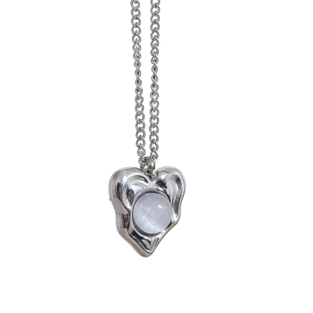 Chunky Heart Necklace