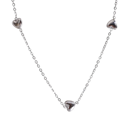 Tiny Gold Heart Necklace