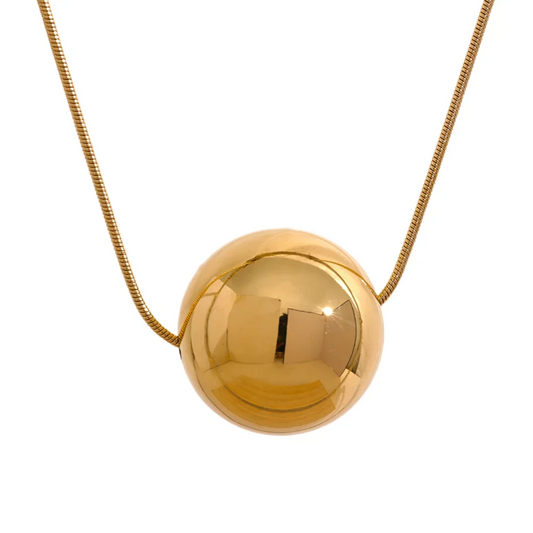 Big Ball Pendant Necklace