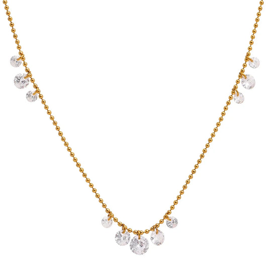 Shimmering Cubic Zirconia Necklace