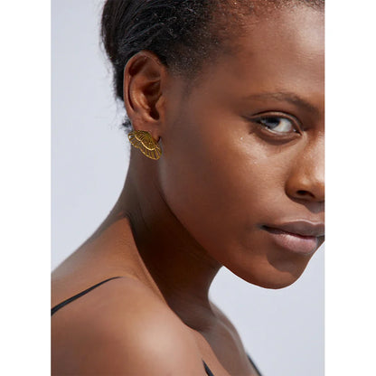Butterfly Metal Stackable Stud Earrings