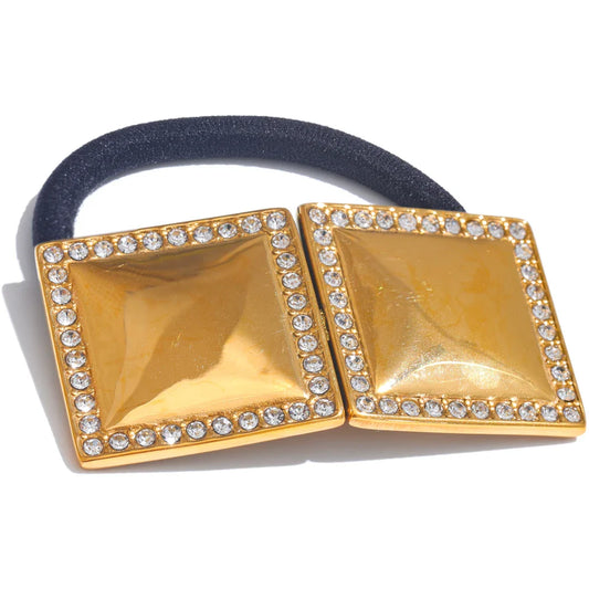 Stainless Steel Zirconia Square Headband