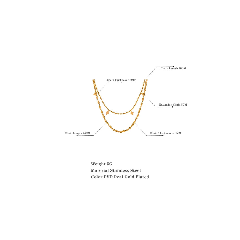 Chain Necklace Charm