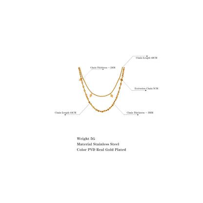 Chain Necklace Charm