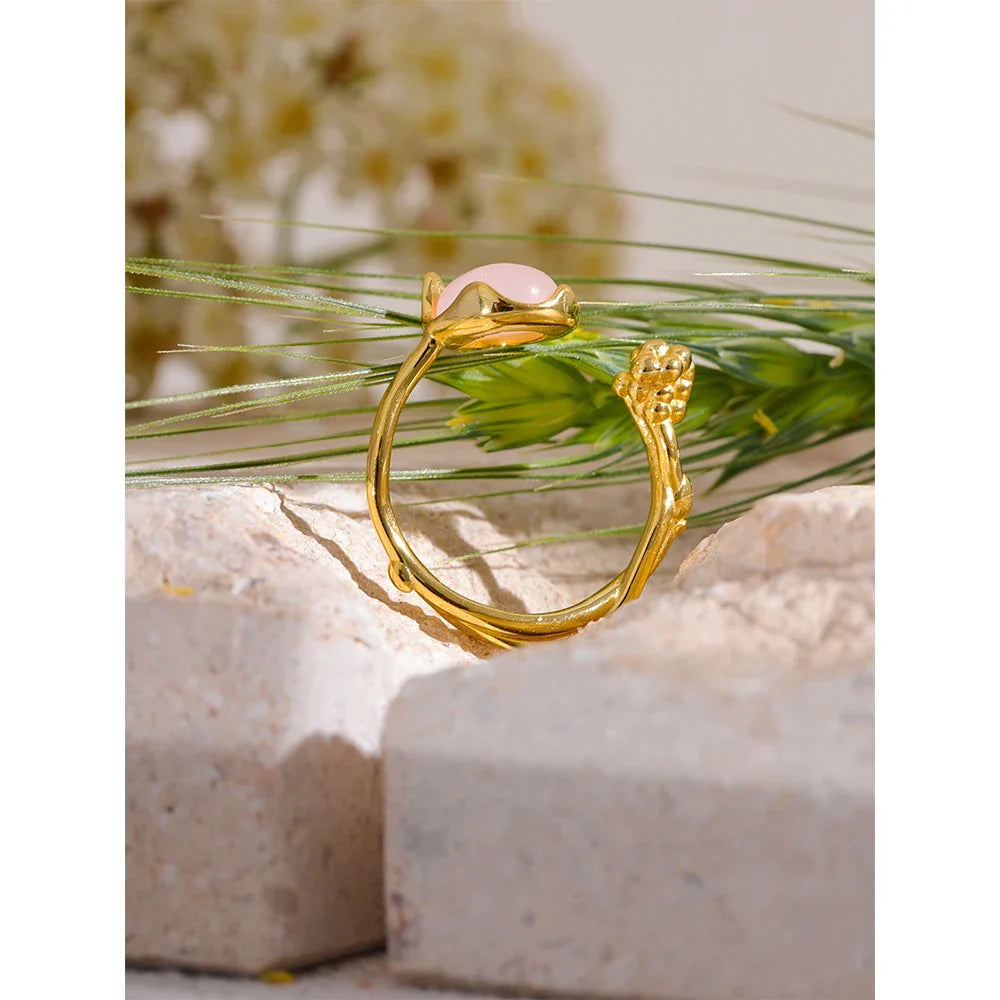 Sterling Silver Flower Ring