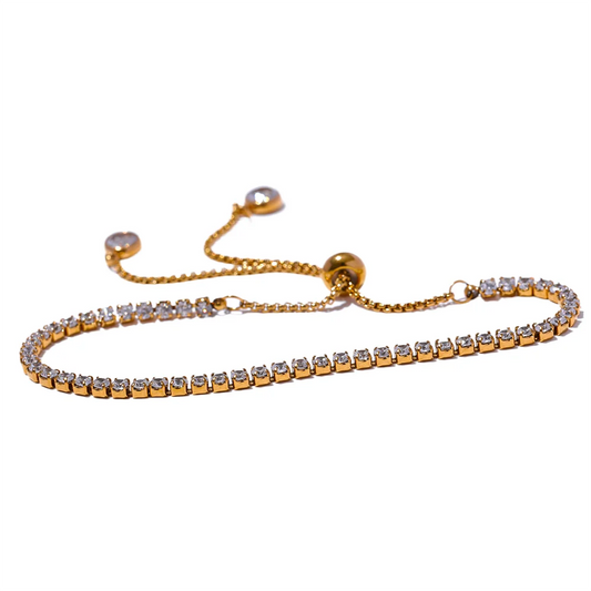 Shiny Cubic Zirconia Bracelet