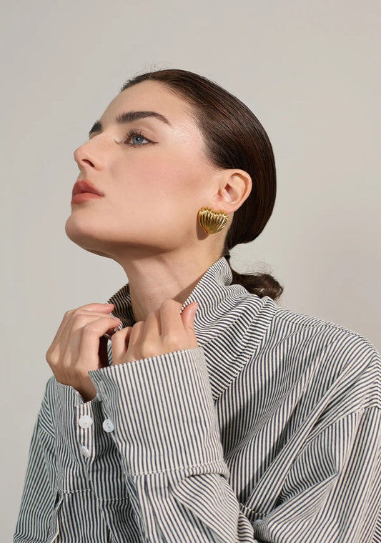 Heart Stud Earrings