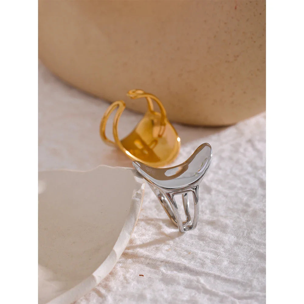 Stylish Creative Minimalist Metal Ring
