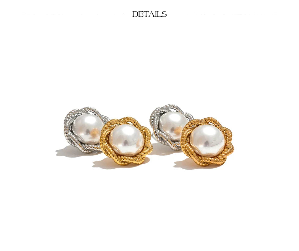 Stud With Pearl