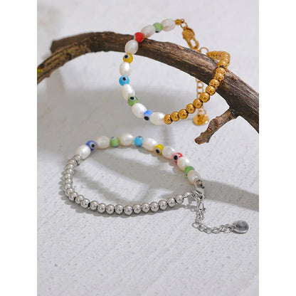 Evil Eye Beaded Bracelet