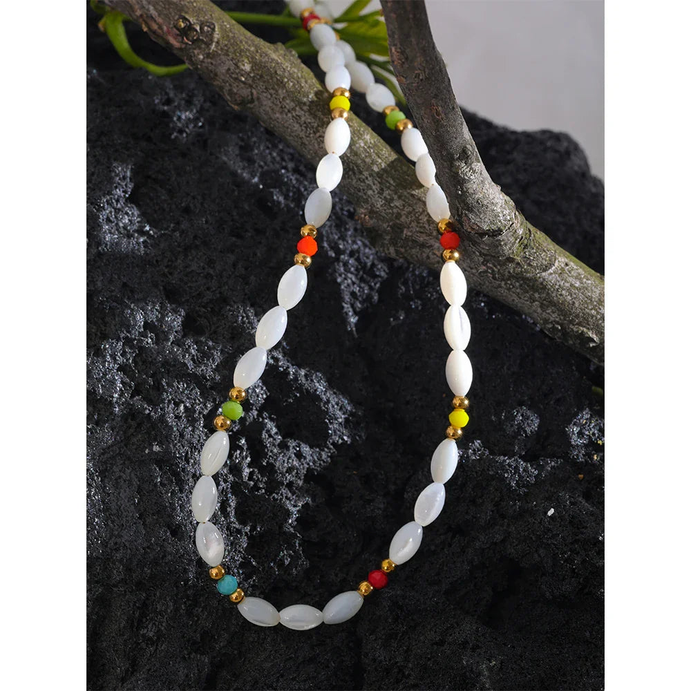 Beaded Choker Necklace
