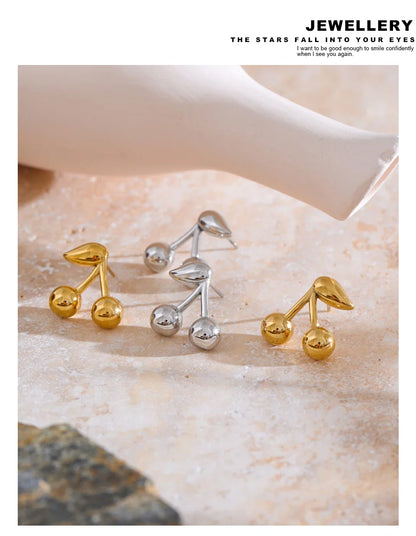 Cherry earrings