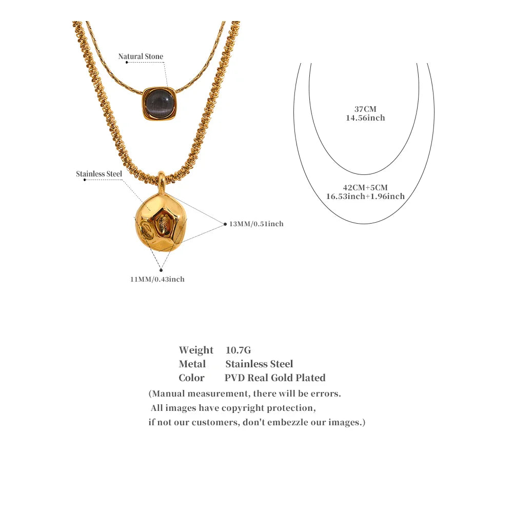 Hexagon Necklace