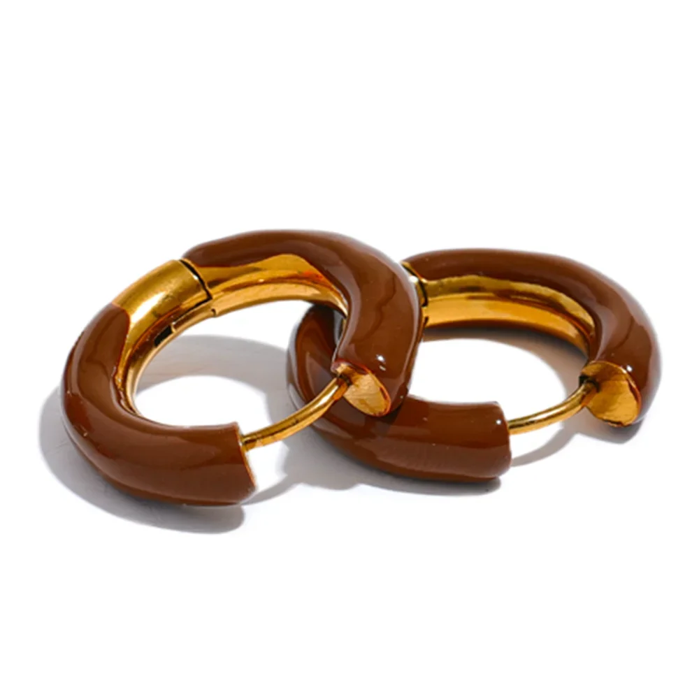 Chunky Hoop Earrings