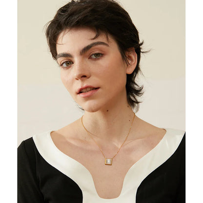 Opal Pendant Necklace