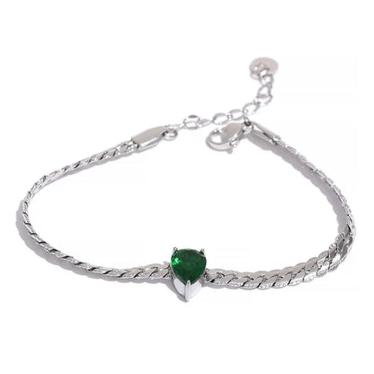 Bling CZ Necklace Bracelet Set