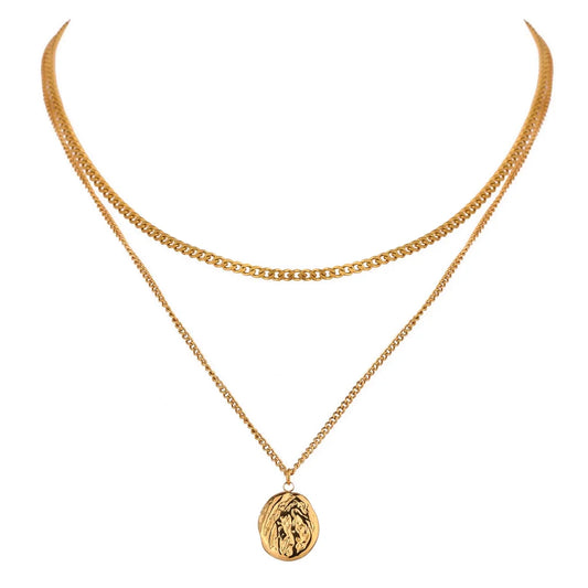 Gold Coin Necklace