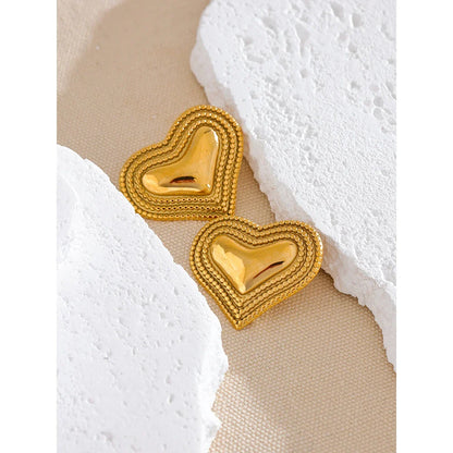Heart shaped earrings