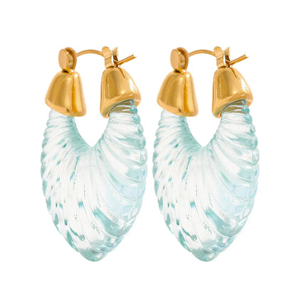 Chunky Resin Earrings