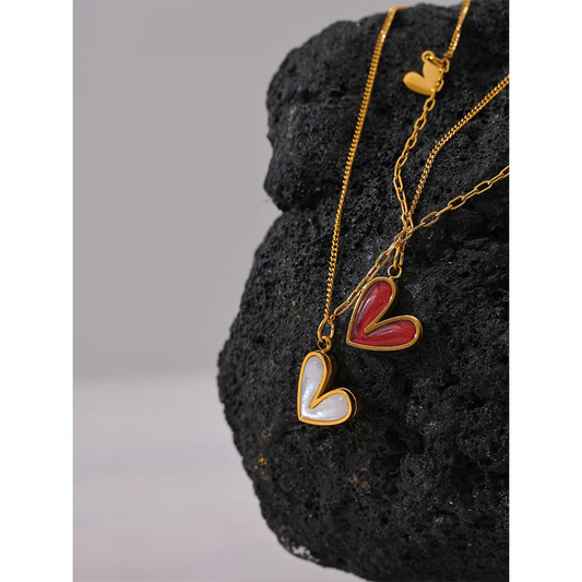 Red Heart Necklace