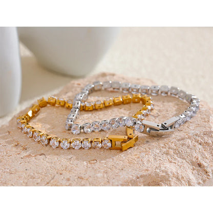 Cubic Zirconia Tennis Bracelet
