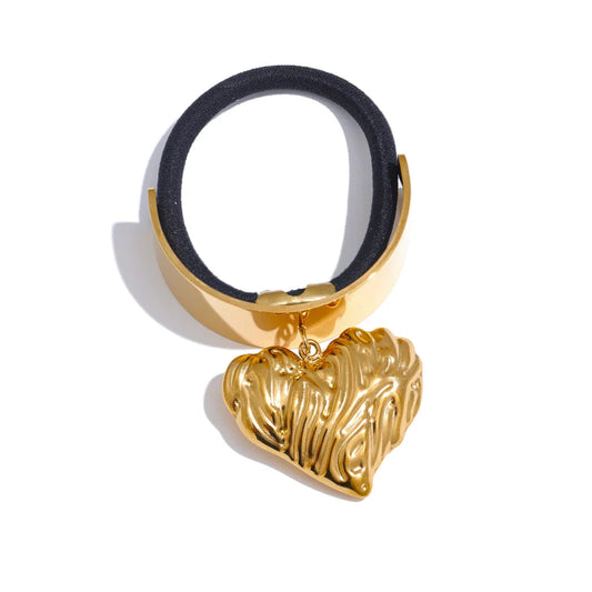 Stainless Steel Heart Headband