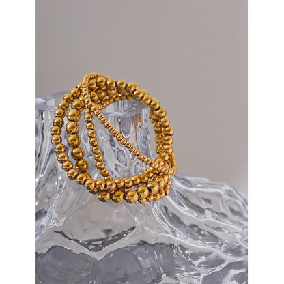 Gold Bead Bracelet
