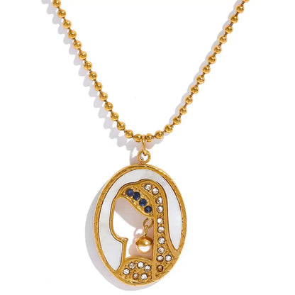 Portrait Pendant Necklace