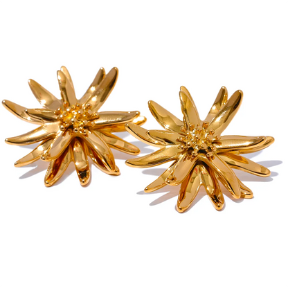 Flower Stud Earrings