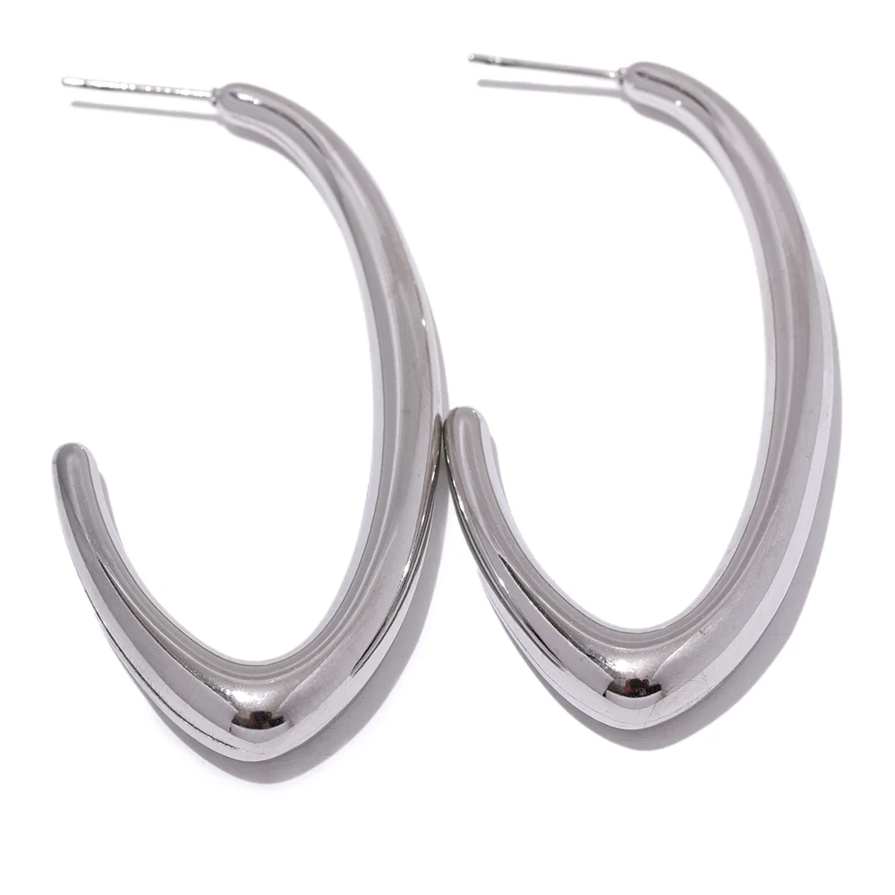 Long Geometric Earrings